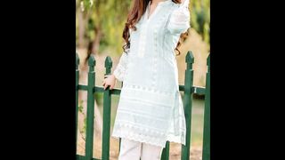 Plain Suit designing Ideas With White Laces||LAWN DRESS DESIGNS WITH LACES 2022