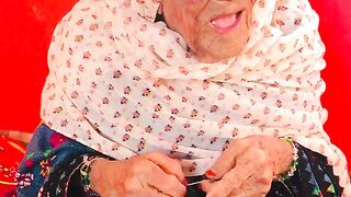 very old lady see the clip #shorts #subscribe #viral
