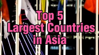 Largest countries in Asia