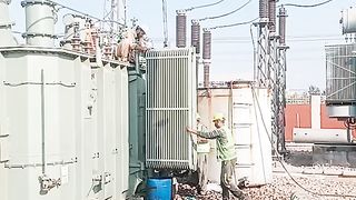 Dismantling of Power Transformer