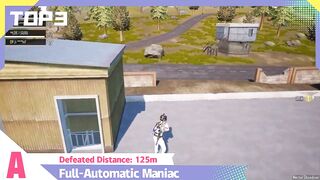 Defeated enemy long-range on PUBG mobile,, shot clip
