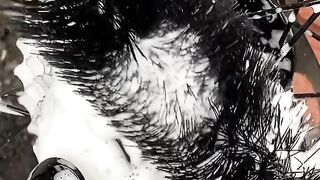 Cleaning my bicycle