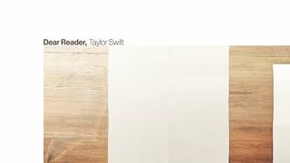 Taylor swift -Dear Reader (official lyrics Video)