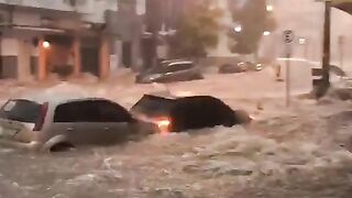 HEAVY RAINS IN BRAZIL