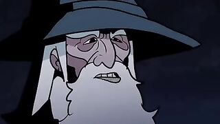 SARUMAN THE STUPID  THE CATOON