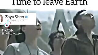 Leave the earth ????