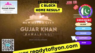 New Metro City Gujar Khan C Block Balloting |