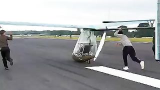 HUMAN POWERED AIRPLANE