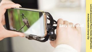 Lamicall Gooseneck Phone Holder Bed|Flexible Arm|360 Adjustable Clamp Clip