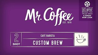 Mr. Coffee Espresso and Cappuccino Machine