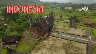 Aerial view  of Indonesia|jakarta |bali |drone view |calming music