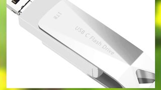 USB C Thumb Drive 1TB USB 3.1 Flash Drive Photo Stick USB Drive 1TB Memory Stick Data Storage