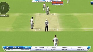 Real cricket 18 pritivi shaw make 400 runs