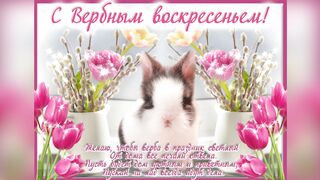 С Вербным Воскресеньем