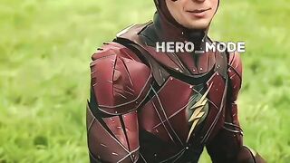 Super man!???? and Flash!⚡ Race