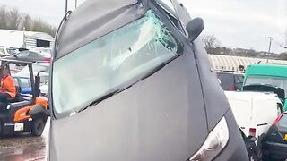 Cars smashing