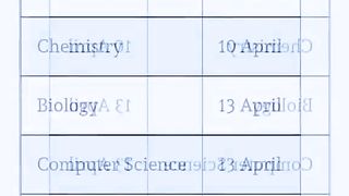 10th class datesheet