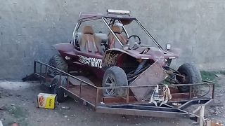 Old fashioned vehicle