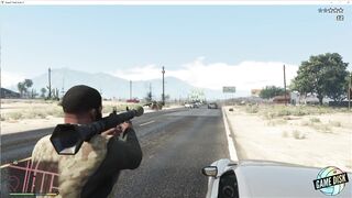 GTA 5 Five Star SWAT Chase with Michael, Franklin and Trevor #gta5 #gtav #gtaviral #gtaonline #gtasa
