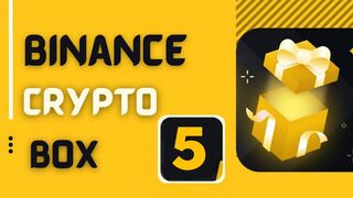 Today new crypto box code | Top 5  Binance Crypto Box code Free | Binance Gift Box Code