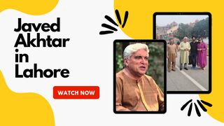 Javed Akhtar in Pakistan for Faiz Film Festival