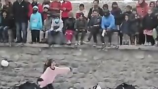 Ice skating