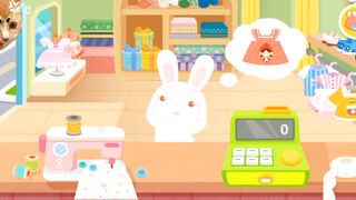 Cat shopping baby Panda d
