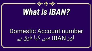 What is IBAN | iban number kia hota hy? | iban of jazz cash | iban easypass