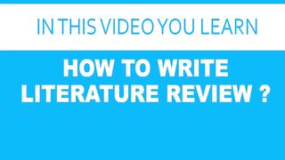 How to Write Literature Review l How to Write Good Literature Review l How to Write a lit Review l Murad Learners Academy