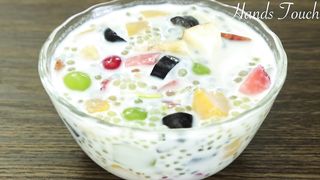Easy Sago dessert  Fruit Dessert RecipEasy Sago dessert  Fruit Dessert Recipe