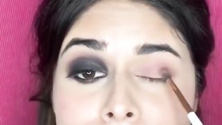 Smokey eyes in 3 steps