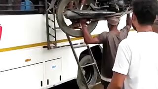 Bikes Transportation in southern India