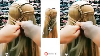 hairstyle tutorial! irfan#tack08!Easy hairstyles! simple hairstyles! irfan#tack07!hair style girl