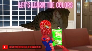 Let's Learn The Colors! || Cartoon Learing Colour Video for Children by Cartoon World Fun World
