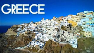 Aerial view of Greece | drone view | relaxing music