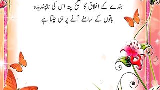Logon ke dilon mein apna makam //best motivation Urdu quotes//jindagi badal Dene wale aqwale zareen