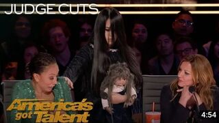 The Sacred Riana Summons A Terrifying Imaginary Friend - America's Got Talent