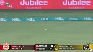 Rahmanullah Gurbaz Is On Fire Peshawar Zalmi vs Islamabad United Match 12 HBL PSL