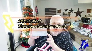 Digital Meat Thermometer for Grilling, Instant Read Food Thermometer Waterproof with Backlight for Cooking