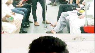 Funny sad peotry in metro ????