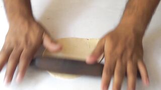 How to make Roti Maker at home /Wooden Roti machine
