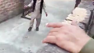 Kite flyer kid