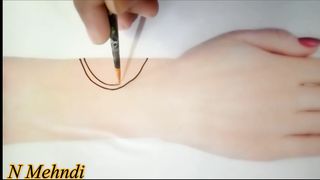 Love mehndi design