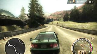 Need for speed most wanted "timelaps"