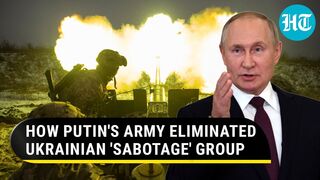 Putin's Army storms Ukraine 'saboteurs' ditch