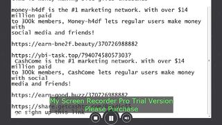 earning at sites with reffering links