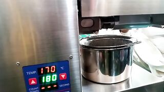 could and hot press oil machine