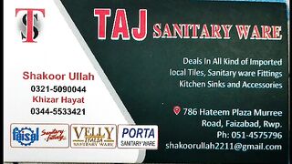 TAJ SANITARY WARE