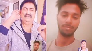 kumar sanu with me singing jab koi baat bigad jaye