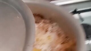 Biryani cooking